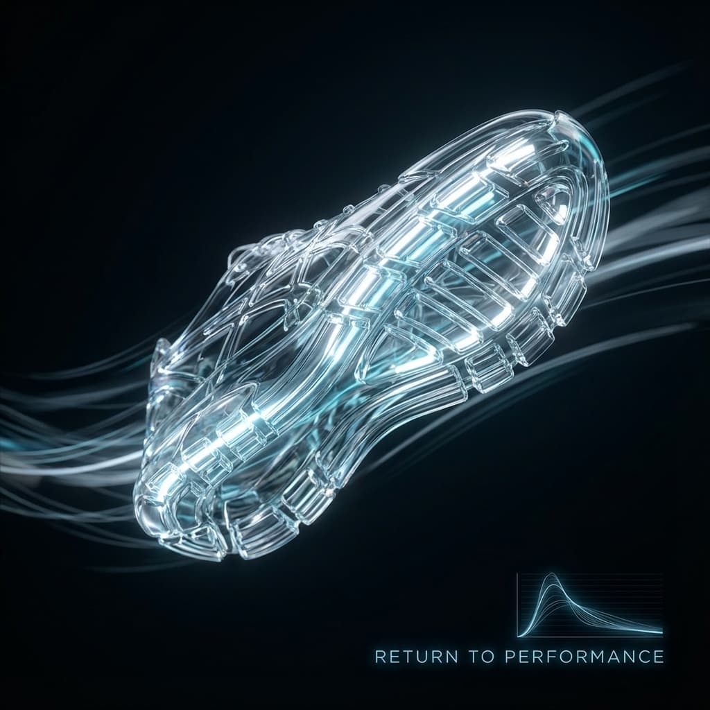 Sports performance recovery visualization