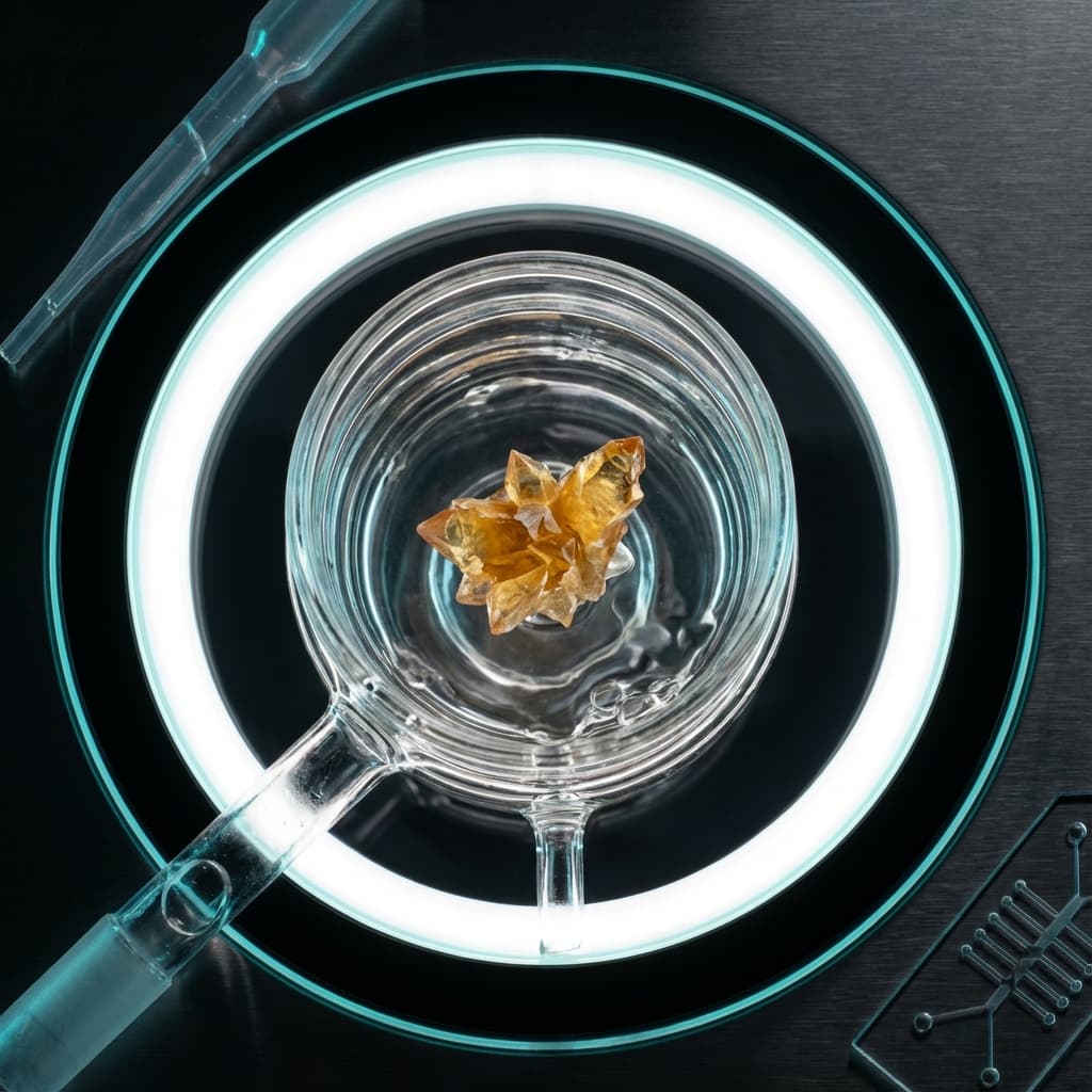 Kidney stone crystal visualization